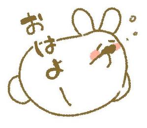 1NoxoxM5さんのゆるくて可愛いうさぎのラインスタンプ作成依頼への提案