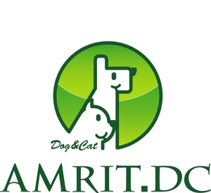 FISHERMAN (FISHERMAN)さんの株式会社アムリット.DC 【高齢犬サポート会社】の企業ロゴを作って下さい！への提案
