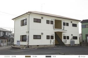 e-design_designさんの【アパートの外壁塗装コーディネート28】への提案