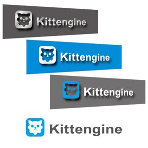 小島デザイン事務所 (kojideins2)さんのアプリ開発チーム「kittengine」のロゴ作成への提案