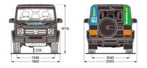 CUBE (machorinko)さんの 不動産販売及びリノベーション工事の社用車(宣伝カー)のカーラッピングのデザインへの提案