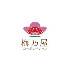 HIROBI (hirobi)さんの梅乃屋コーポレーション株式会社の社名ワードロゴとエンブレムロゴのデザインへの提案