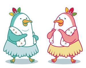 0knk0さんの温浴施設のキャラクターデザイン募集への提案