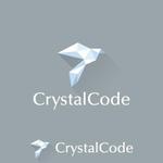カタチデザイン (katachidesign)さんの社名「CrystalCode」のロゴマーク制作への提案
