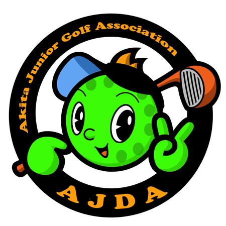 ji-cyan (ji-cyan)さんの秋田県ジュニアゴルファー育成協会（AJDA）エンブレムデザインの募集への提案