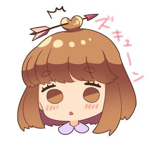 エセボン (esebond)さんのほんわか可愛いカップルスタンプ（女の子だけでも可）への提案
