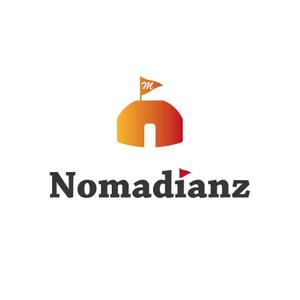 渋谷吾郎 -GOROLIB DESIGN はやさはちから- (gorolib_design)さんのスポーツブランド「Nomadianz 」のロゴ作成への提案