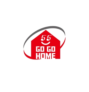 Hernandez (king_j)さんの「GO　GO　HOME」不動産店の看板ロゴ、デザイン作成への提案