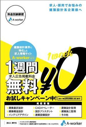 ishibashi (ishibashi_w)さんの弊社が運営する求人サイトのDM作成への提案