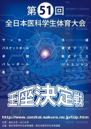 mtymatsさんの医科学生の総合体育大会のポスター作成への提案