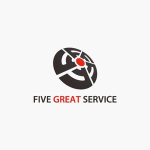 akitaken (akitaken)さんの「FIVE GREAT SERVICE CO.,LTD 」のロゴ作成への提案