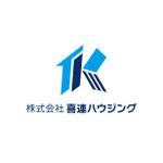 odo design (pekoodo)さんの大阪市平野区の不動産会社「株式会社喜連ハウジング」のロゴ・マーク制作への提案