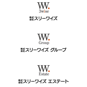 渋谷吾郎 -GOROLIB DESIGN はやさはちから- (gorolib_design)さんの「株式会社スリーワイズ」のロゴ作成への提案