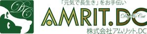 FISHERMAN (FISHERMAN)さんの株式会社アムリット.DC 【高齢犬サポート会社】の企業ロゴを作って下さい！への提案