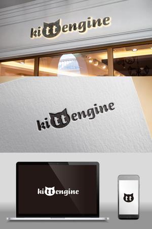 hi06_design (hi06)さんのアプリ開発チーム「kittengine」のロゴ作成への提案