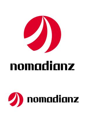 鷹見創作所 (singaporesling)さんのスポーツブランド「Nomadianz 」のロゴ作成への提案