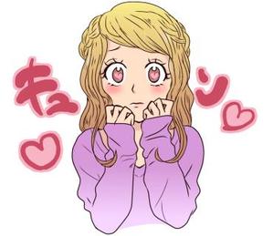 ヤスカ ()さんのほんわか可愛いカップルスタンプ（女の子だけでも可）への提案