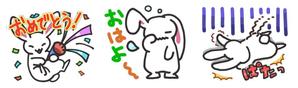 よし (yoshi_011)さんのゆるくて可愛いうさぎのラインスタンプ作成依頼への提案