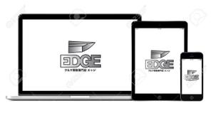 queuecat (queuecat)さんの車買取専門店「クルマ買取専門店 EDGE」のロゴへの提案