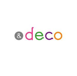 tablicさんの新業態「＆deco」ショップロゴの作成への提案