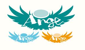 松本トシユキ (tblue69)さんのネットショップサイト「Ange」のロゴへの提案