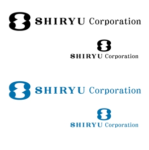 yamahiro (yamahiro)さんの「SHIRYU Corporation （デザイン合わなければCorporationは無くても大丈夫です）」のロゴ作成への提案