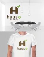 chpt.z (chapterzen)さんのリフォーム店「haus+」のロゴへの提案