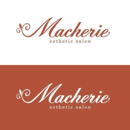 Mrgakuさんのエステ店「Macherie」のロゴ作成への提案