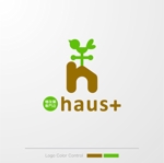 ＊ sa_akutsu ＊ (sa_akutsu)さんのリフォーム店「haus+」のロゴへの提案