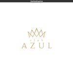 DeeDeeGraphics (DeeDeeGraphics)さんの飲食店 club AZULのロゴへの提案