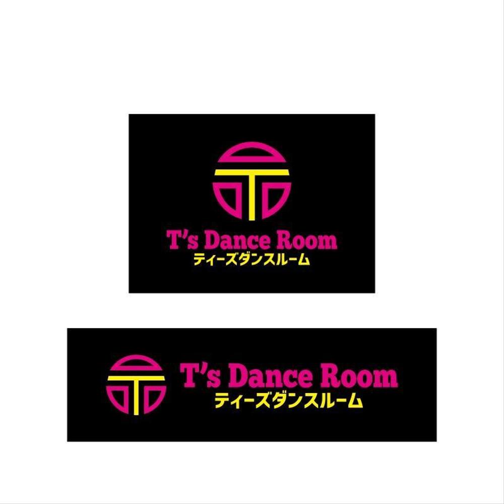 ダンススクール「T’s Dance Room（ティーズ ダンス ルーム）」のロゴマーク