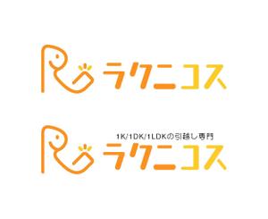 chanlanさんの【再募集】単身者向け引越し予約サービス「ラクニコス」のロゴ制作への提案