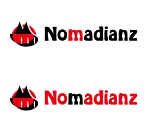 ふじぬご (fujinugo07)さんのスポーツブランド「Nomadianz 」のロゴ作成への提案