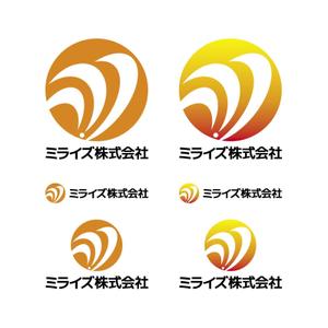 ロゴ研究所 (rogomaru)さんの平成29年2月7日　（大安）に新規に設立した　株式会社ミライズ　のロゴへの提案