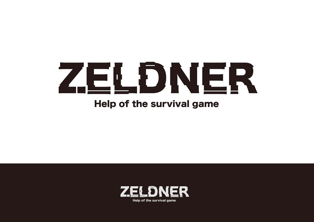 ミリタリーグッズ新ブランド「ZELDNER」のロゴ製作