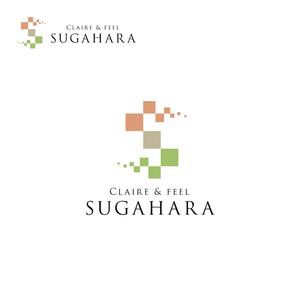 taguriano (YTOKU)さんの美容室リニューアル後、新たに名称変更「Claire&feel SUGAHARA)のロゴマークを作成への提案