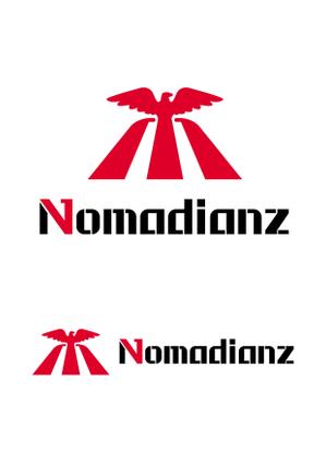 鷹見創作所 (singaporesling)さんのスポーツブランド「Nomadianz 」のロゴ作成への提案