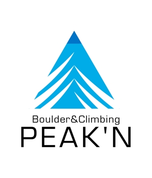chanlanさんのボルダリング&クライミング施設「ボルダー&クライミング PEAK'N」のロゴ依頼への提案