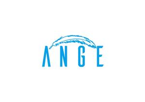 リオングラフィカ (shibazakura)さんのネットショップサイト「Ange」のロゴへの提案