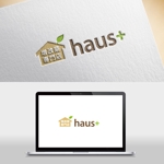 hi06_design (hi06)さんのリフォーム店「haus+」のロゴへの提案