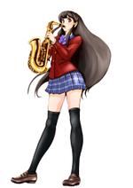 ソメイヨシノ (workknight2009)さんの楽器を吹いている女の子デザインへの提案