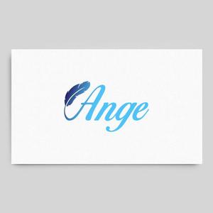 ひのとり (hinotori)さんのネットショップサイト「Ange」のロゴへの提案