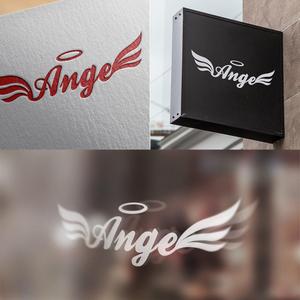 D-Design (dorisuke)さんのネットショップサイト「Ange」のロゴへの提案