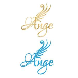 Hiryumaru7_design (Usimaru7)さんのネットショップサイト「Ange」のロゴへの提案
