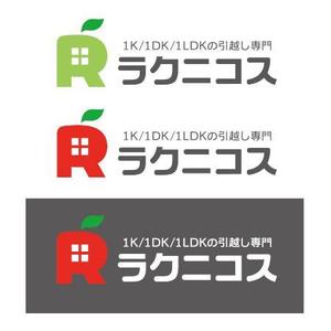 ns_works (ns_works)さんの【再募集】単身者向け引越し予約サービス「ラクニコス」のロゴ制作への提案
