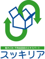 watanabes1さんの「粗大ごみ・不用品回収のエキスパート　スッキリア」のロゴ作成への提案