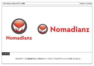 kometogi (kometogi)さんのスポーツブランド「Nomadianz 」のロゴ作成への提案