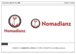 kometogi (kometogi)さんのスポーツブランド「Nomadianz 」のロゴ作成への提案