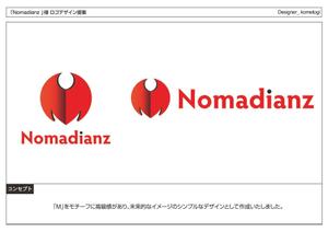 kometogi (kometogi)さんのスポーツブランド「Nomadianz 」のロゴ作成への提案