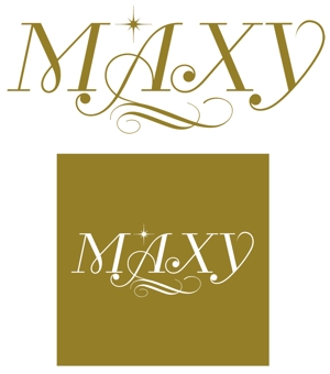 CF-Design (kuma-boo)さんの美容室「MAXY」のロゴ作成への提案
